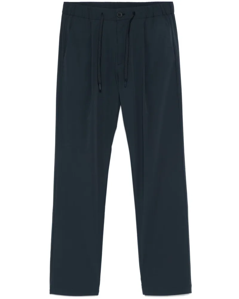 Herno Hose mit Tapered-Bein - Blau Blau