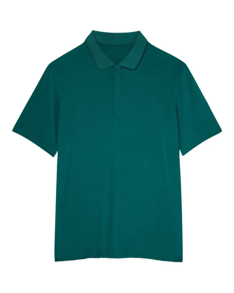 Fila Tennis Poloshirt mit Logo-Patch - Grün Grün
