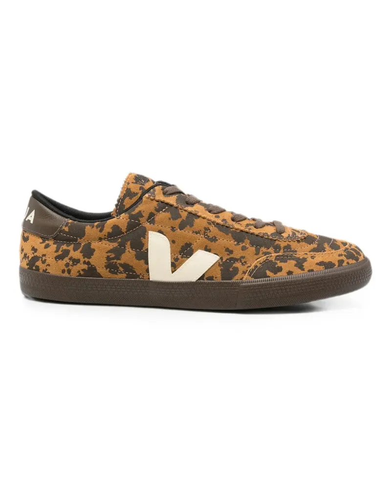 VEJA leopard-print sneakers - Braun Braun