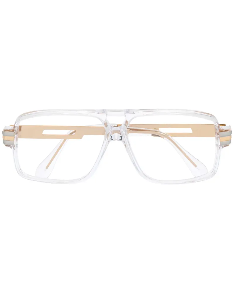 CAZAL Brille im Oversized-Look - Metallic Metallic