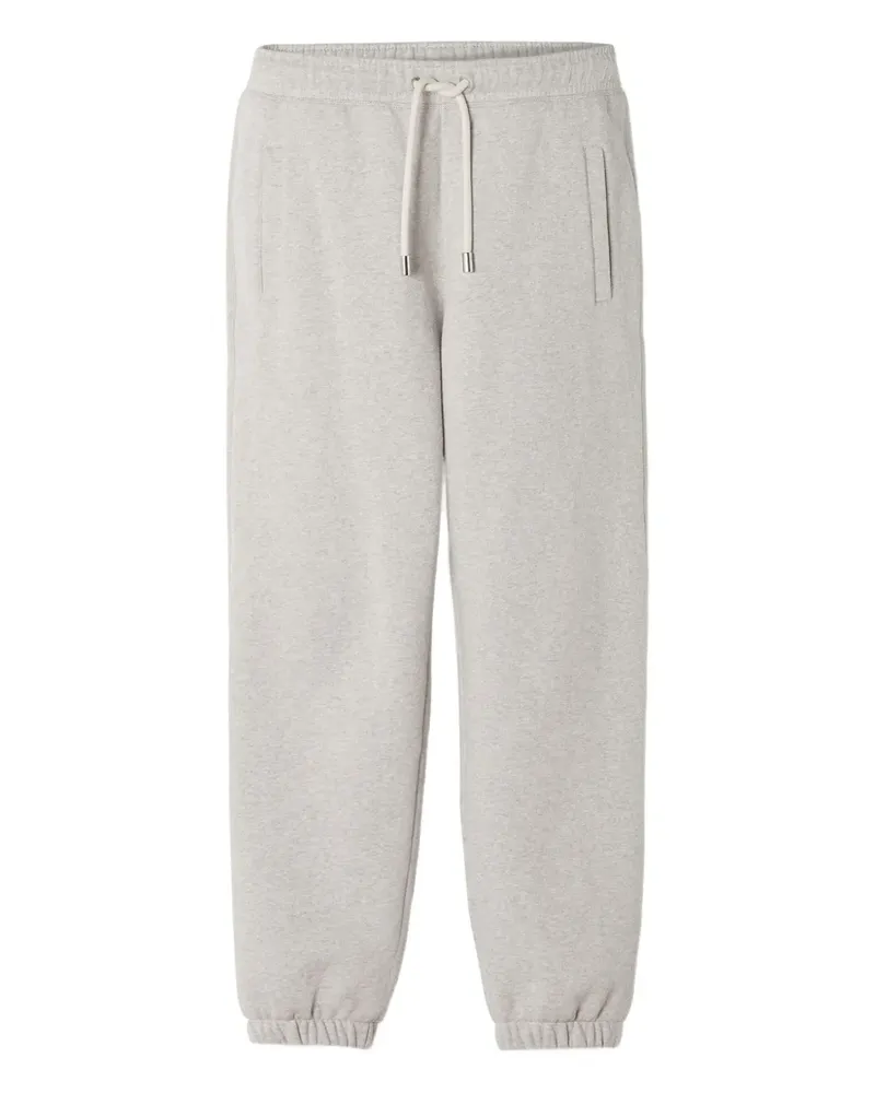 Lanvin Hose mit Logo-Stickerei - Grau Grau