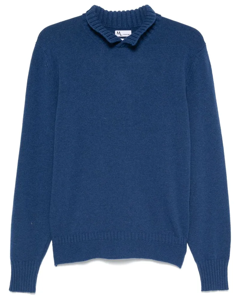 Doppiaa Albano Pullover - Blau Blau