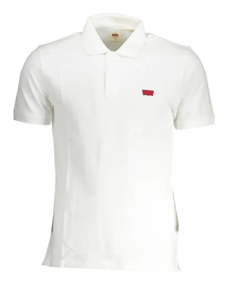 Levi's logo-patch polo shirt - Weiß Weiß