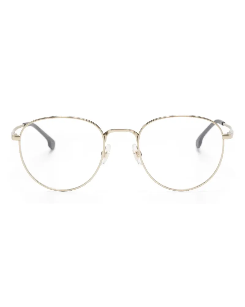 Carrera Brille mit rundem Gestell - Gold Gold