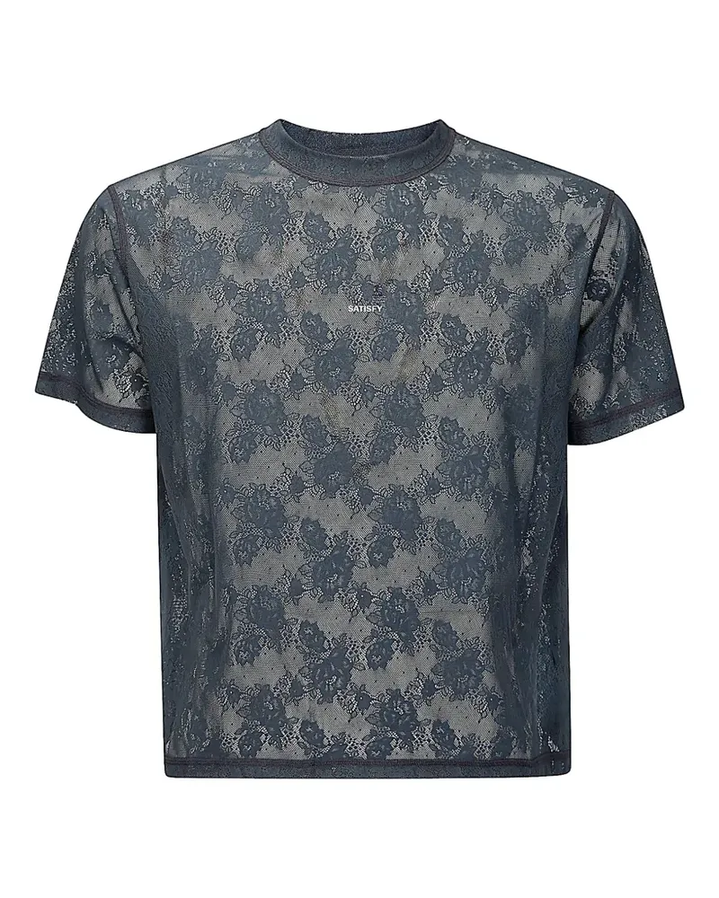 Satisfy Space-Lace T-shirt - Blau Blau
