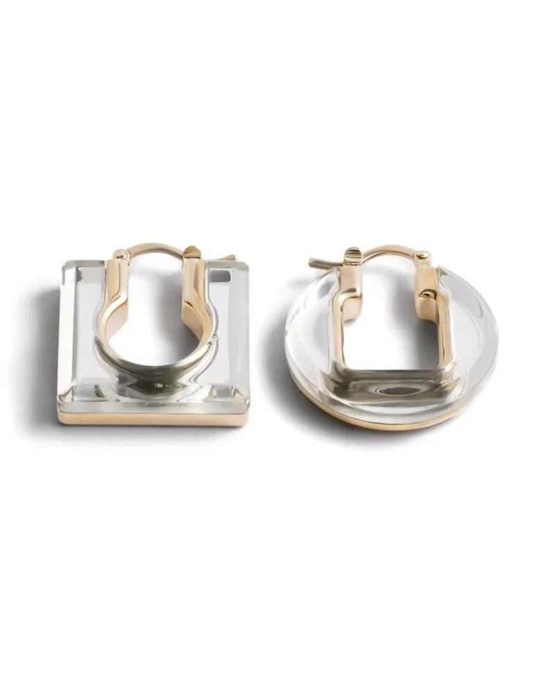 Jacquemus The Rond Carré Ohrringe - Silber Silber