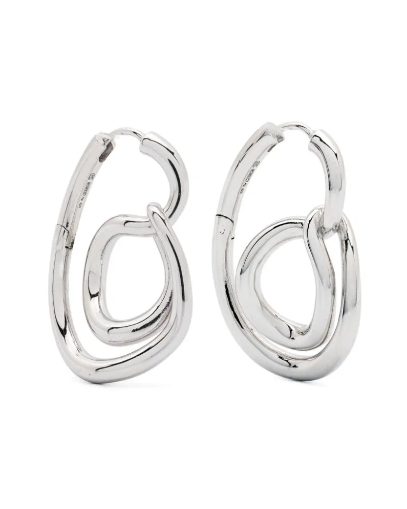 Charlotte Chesnais Lasso Sterlingsilber-Ohrringe Silber