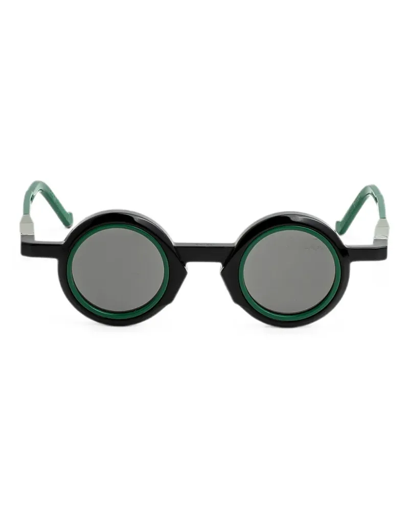 VAVA EYEWEAR Sonnenbrille mit rundem Gestell - Schwarz Schwarz