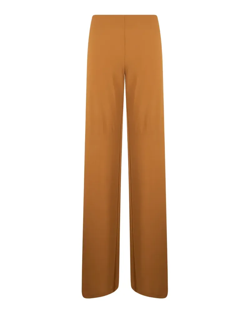 Alberta Ferretti wide-leg trousers - Nude Nude