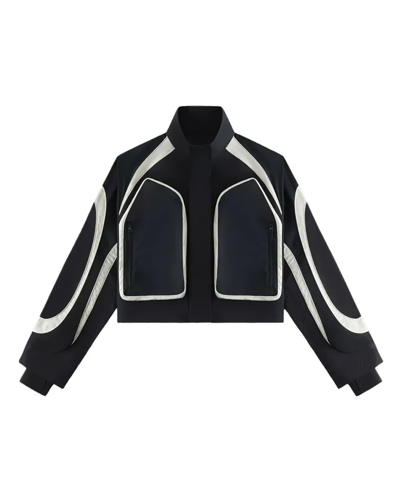 KITH Sora Sportjacke mit Naht - Schwarz Schwarz