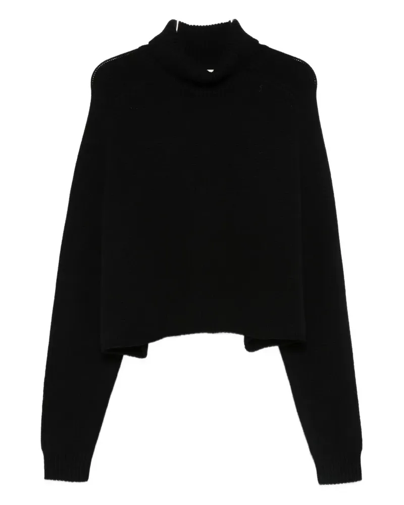 Lisa Yang Cathie roll-neck sweater - Schwarz Schwarz