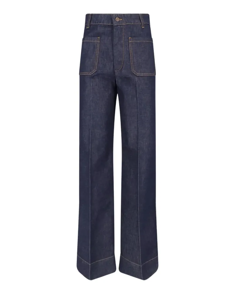 Victoria Beckham Alina flared jeans - Blau Blau
