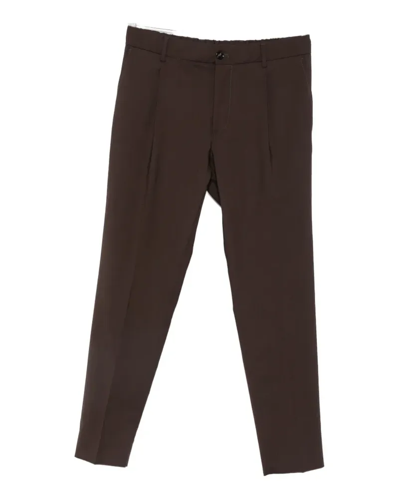 Be Able slim-fit trousers - Braun Braun
