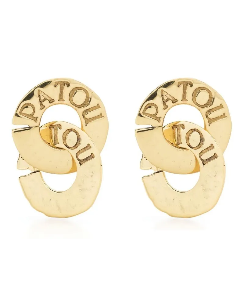 Patou Ohrringe mit Anhänger - Gold Gold