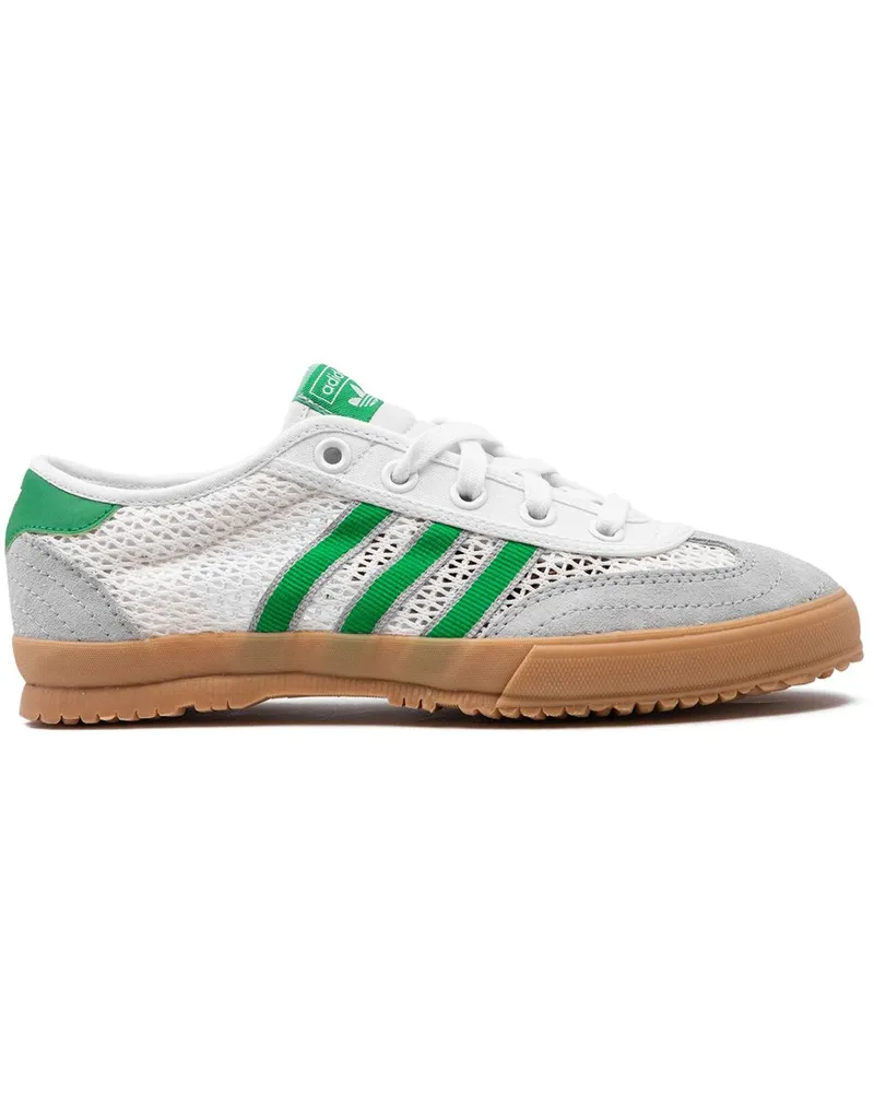 adidas Tischtennis "White/Green" Sneakers - Weiß Weiß