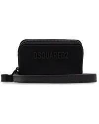 Dsquared2 Portemonnaie mit Logo-Prägung Schwarz