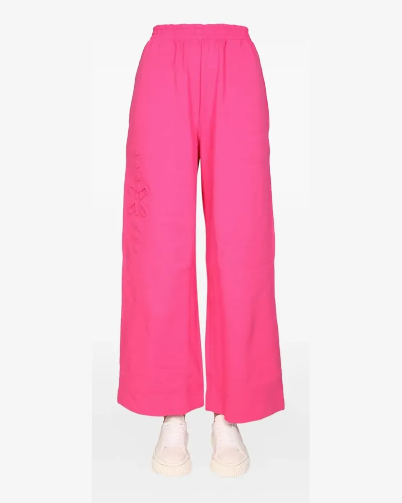 McQ elasticated-waistband trousers - Rosa Rosa