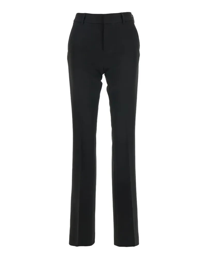 PT TORINO pressed-crease belt-loop trousers - Schwarz Schwarz