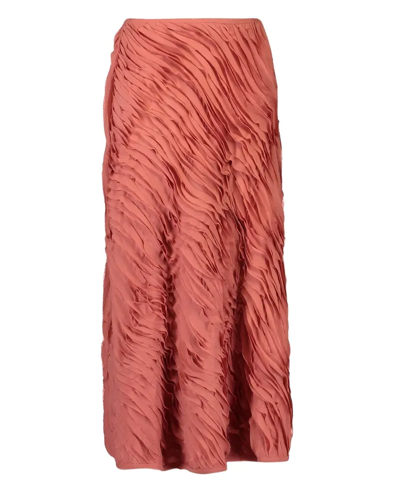 Ulla Johnson Amiko ruffled skirt - Braun Braun