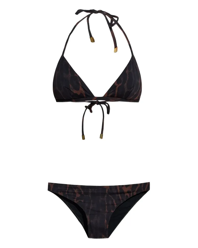 Tom Ford Bikini mit Leoparden-Print - Braun Braun