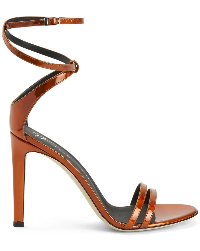 Giuseppe Zanotti Catia Sandalen 105mm Orange