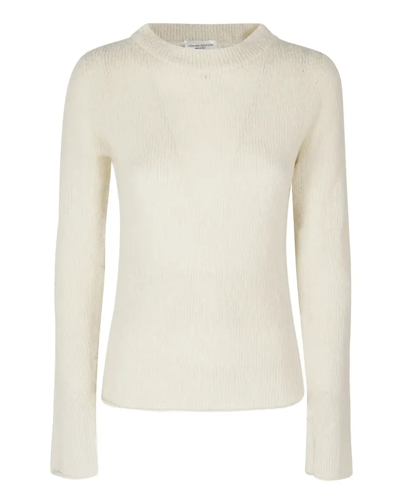 Roberto Collina Gerippter Pullover - Nude Nude
