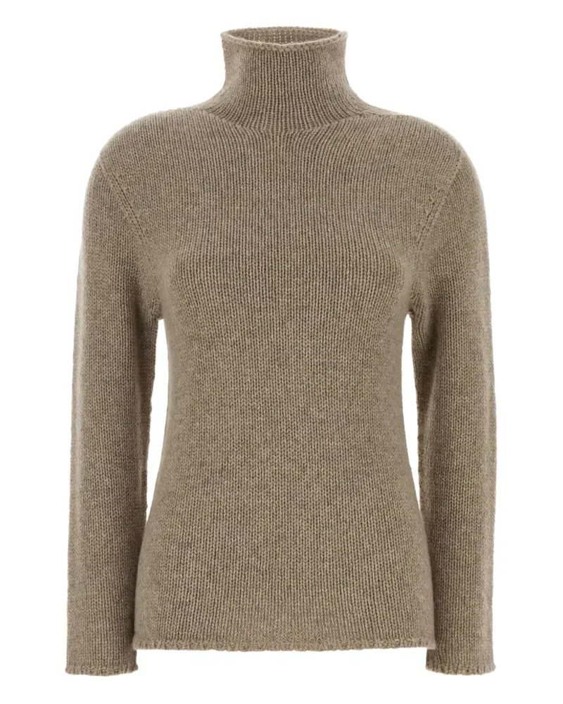 The Row Mariam cashmere sweater - Nude Nude
