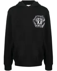 Philipp Plein Hoodie mit "Dark Romance"-Print Schwarz