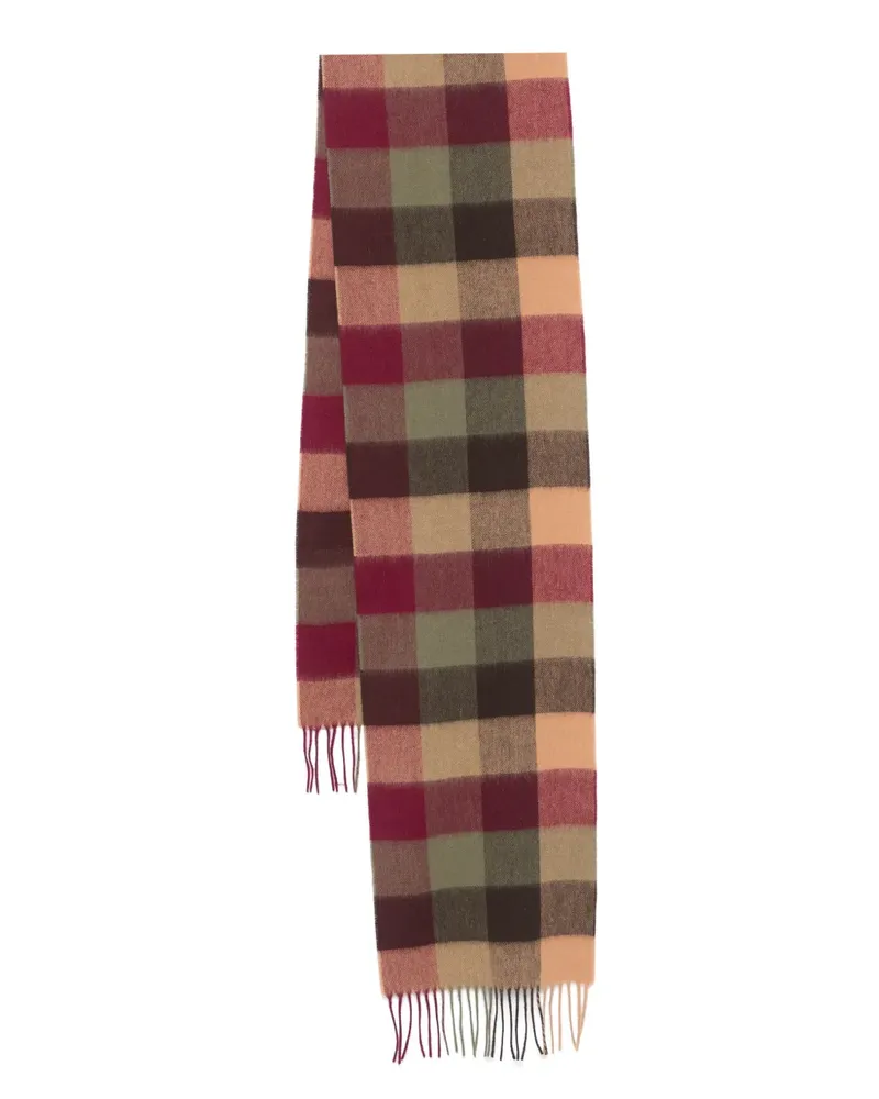Barbour Tattersall Schal - Rot Rot