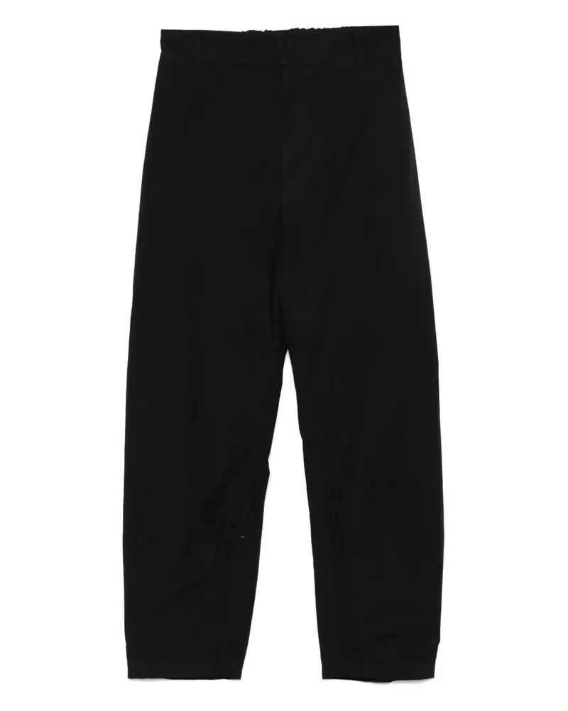 Mauro Grifoni Popeline-Hose - Schwarz Schwarz