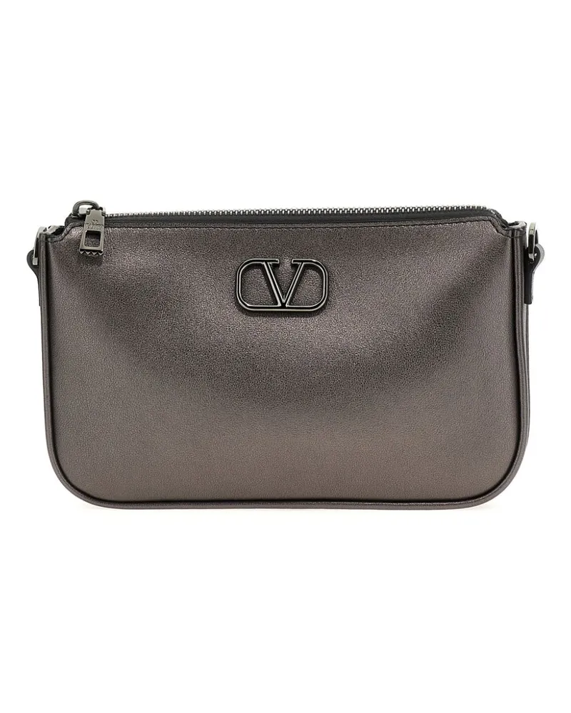 Valentino Garavani VLogo Signature Umhängetasche - Grau Grau