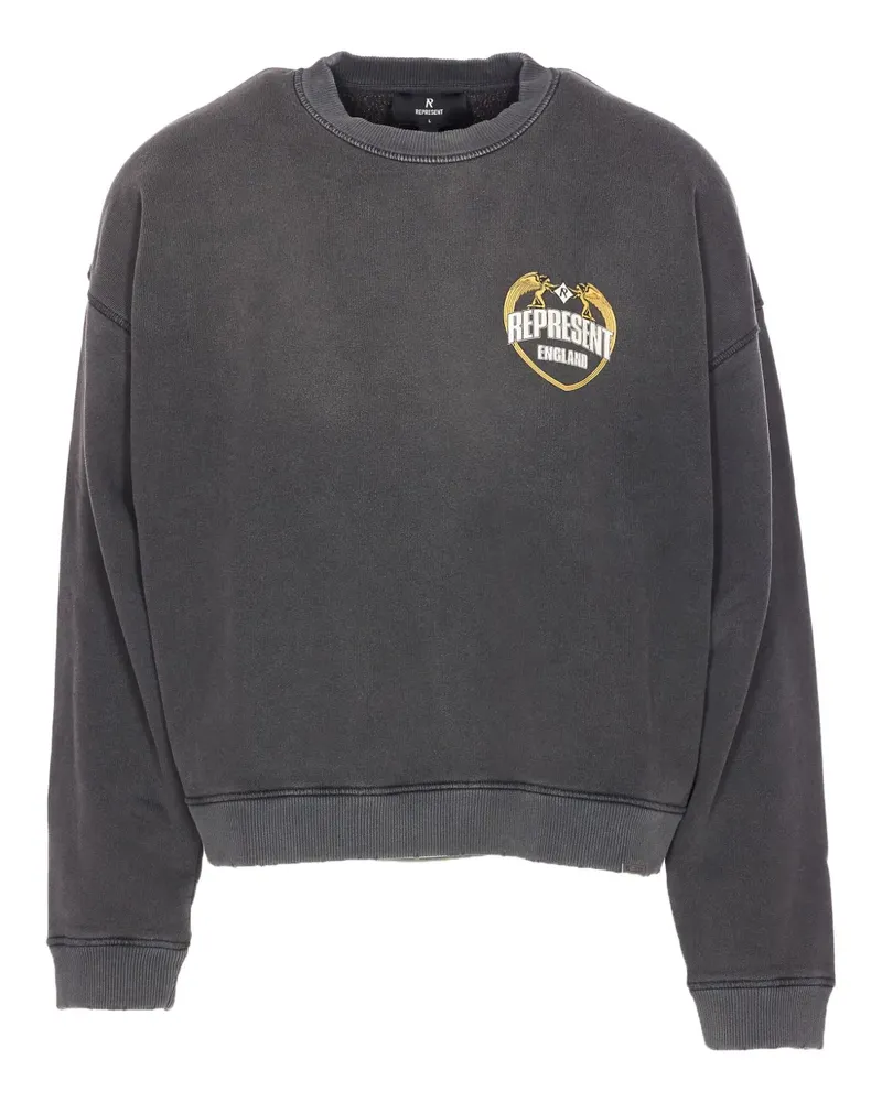 REPRESENT Angel Border Sweatshirt - Schwarz Schwarz
