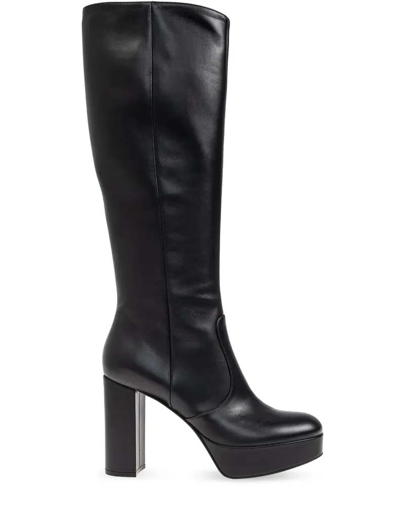 Gianvito Rossi Stiefel mit Absatz 110mm - Schwarz Schwarz