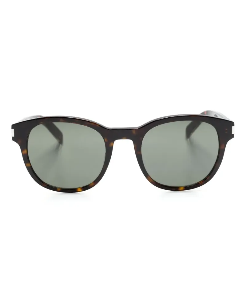 Saint Laurent Sonnenbrille in Schildpattoptik - Braun Braun