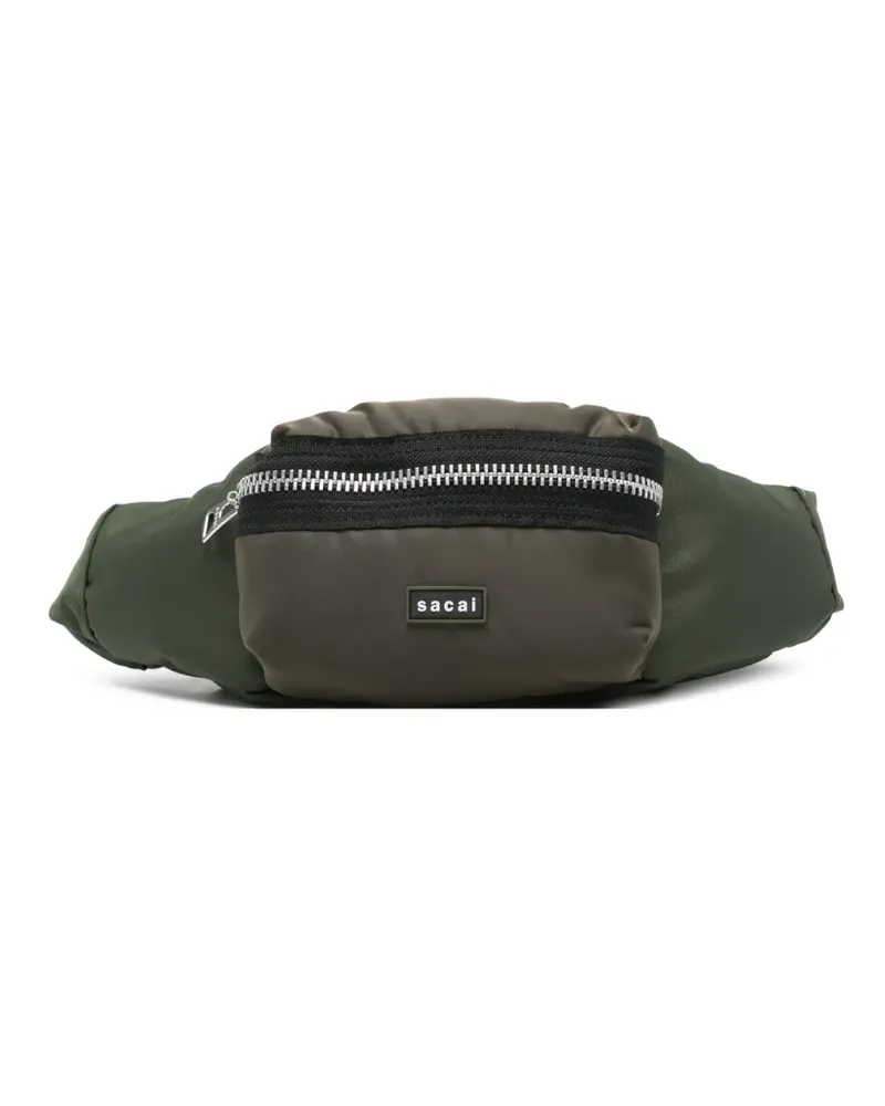 Sacai pocket belt bag - Grün Grün