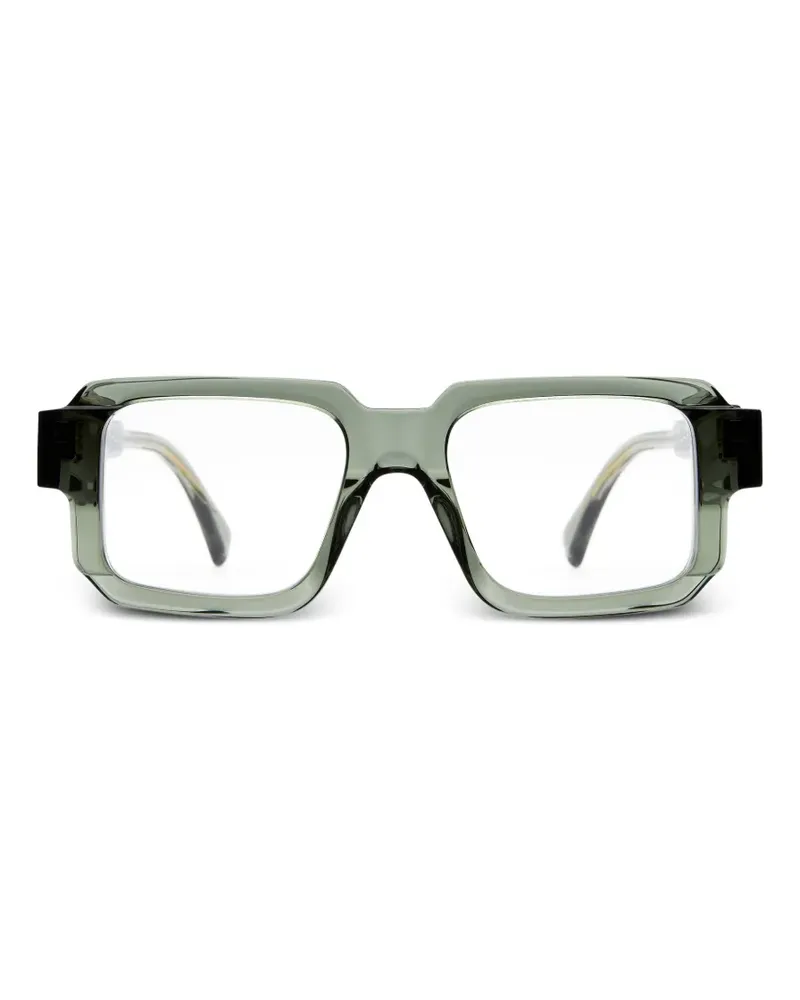 KUBORAUM N03 Brille mit eckigem Gestell - Grün Grün