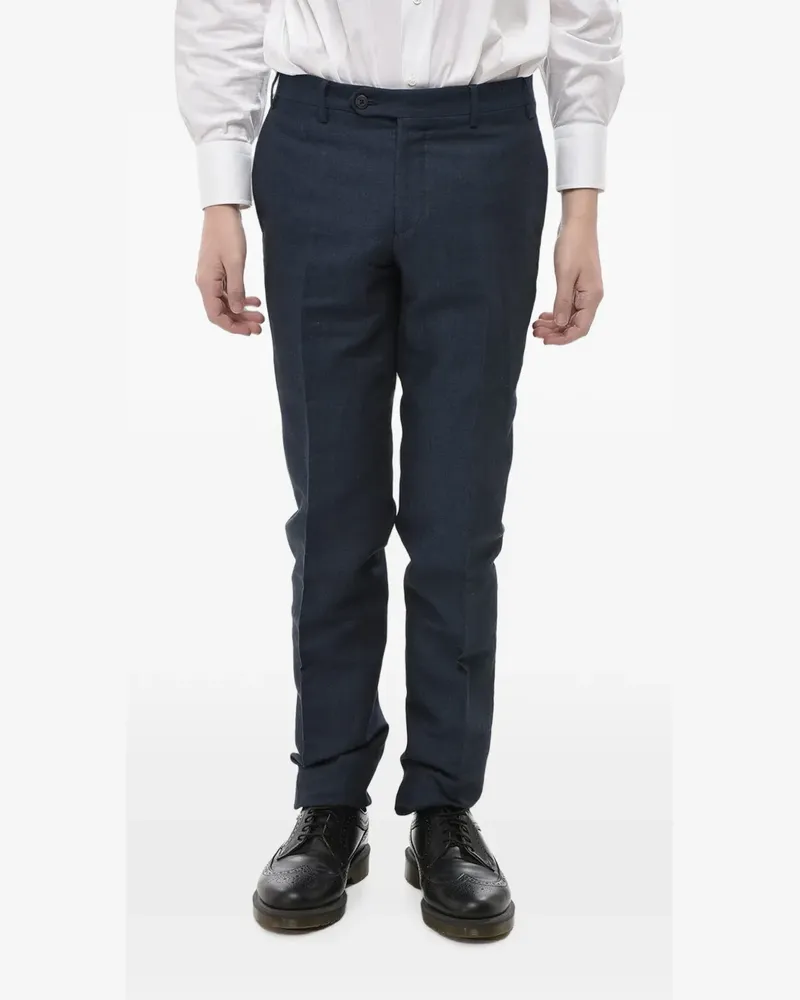 Corneliani Hose mit eingefassten Taschen - Blau Blau