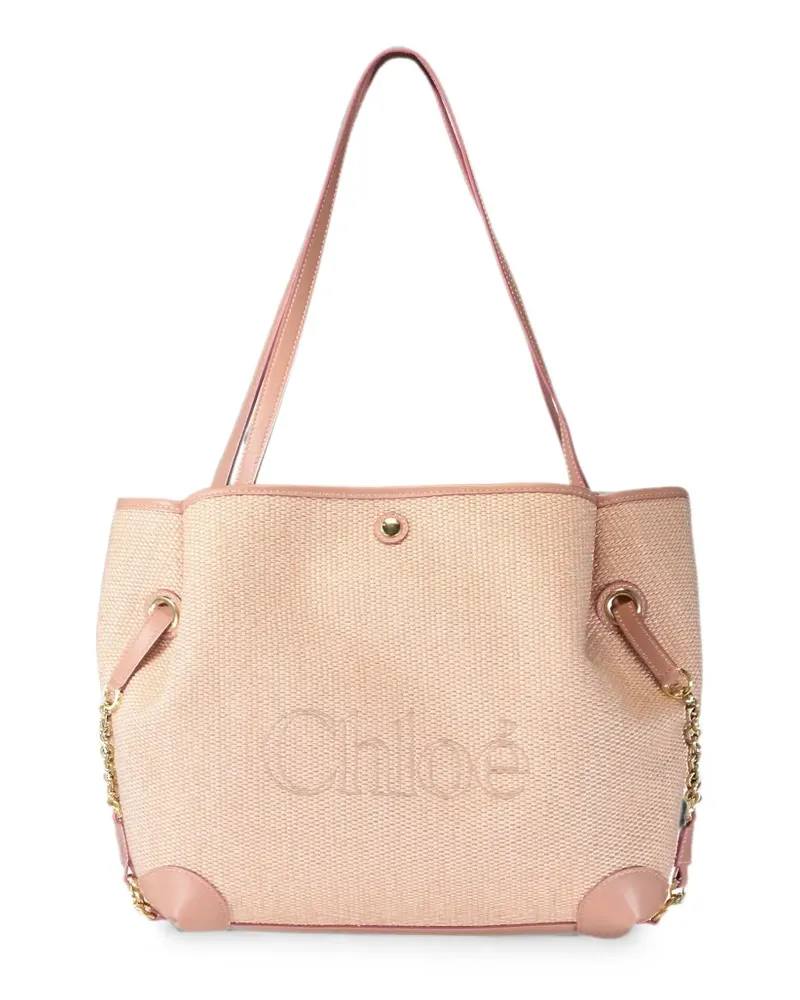 Chloé Clover Schultertasche - Nude Nude