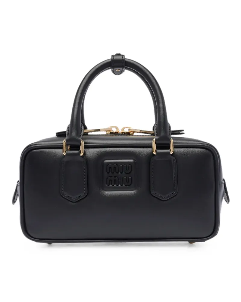 Miu Miu Arcadie leather bag - Schwarz Schwarz