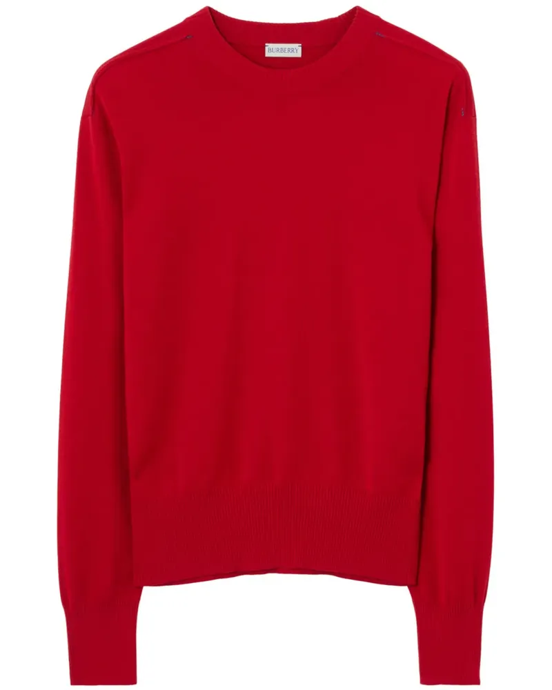 Burberry Klassischer Pullover - Rot Rot