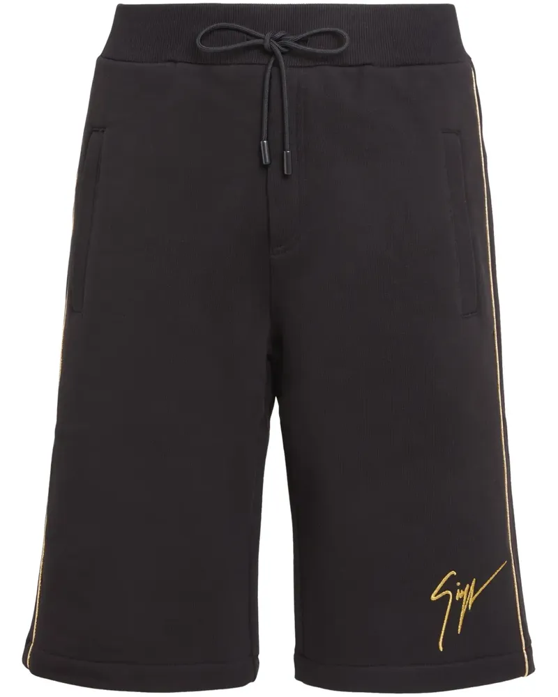 Giuseppe Zanotti LR 16 Joggingshorts - Schwarz Schwarz