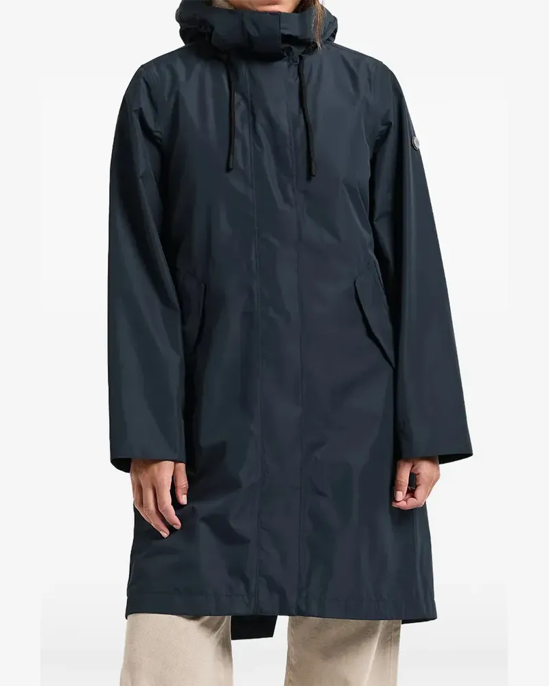 Didriksons 1913 Elina drawstring-waist parka coat - Blau Blau