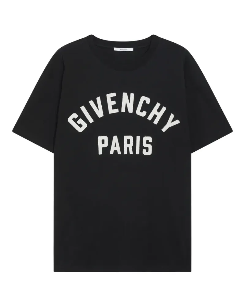 Givenchy logo-print cotton T-shirt - Schwarz Schwarz