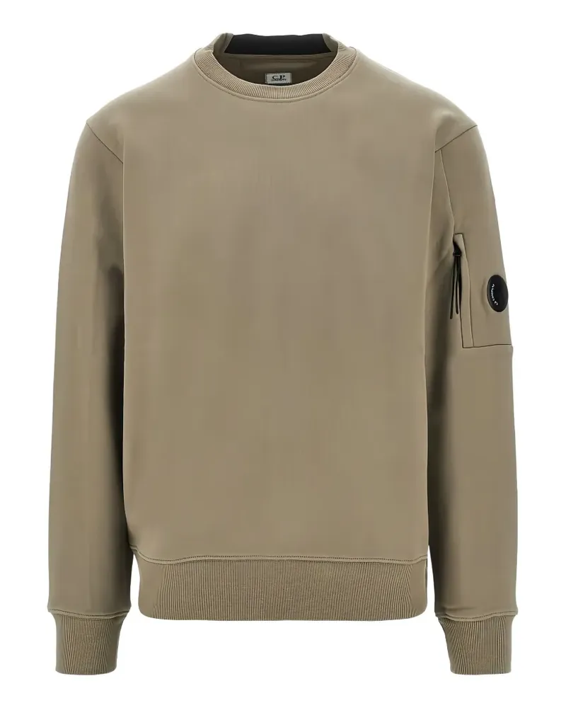 C.P. Company Pullover mit Lens-Detail - Grün Grün