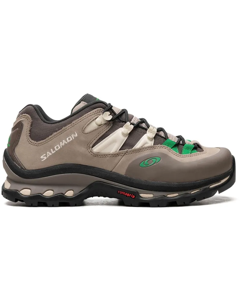 Salomon XT-Quest 2 Advanced "Falcon/Bright Green" Sneakers - Braun Braun