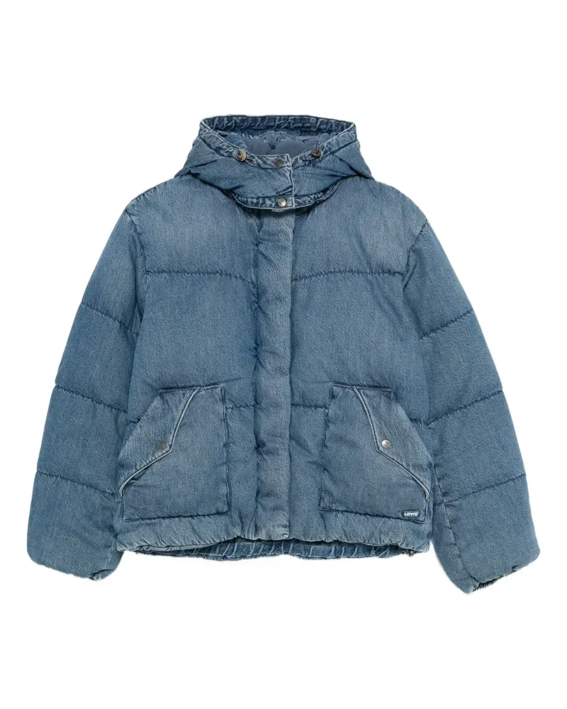 Levi's Gefütterte Kapuzenjacke - Blau Blau