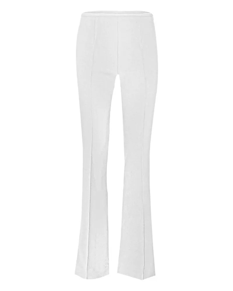 Michael Kors Brooke high-waisted flared trousers - Weiß Weiß