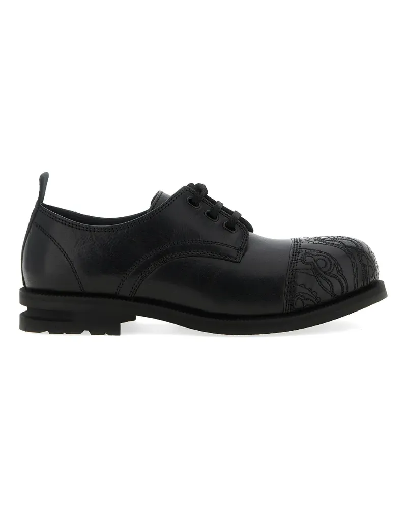 KIKO KOSTADINOV embroidered derby shoes - Schwarz Schwarz