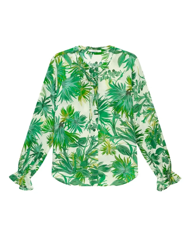 Maliparmi floral-print shirt - Grün Grün