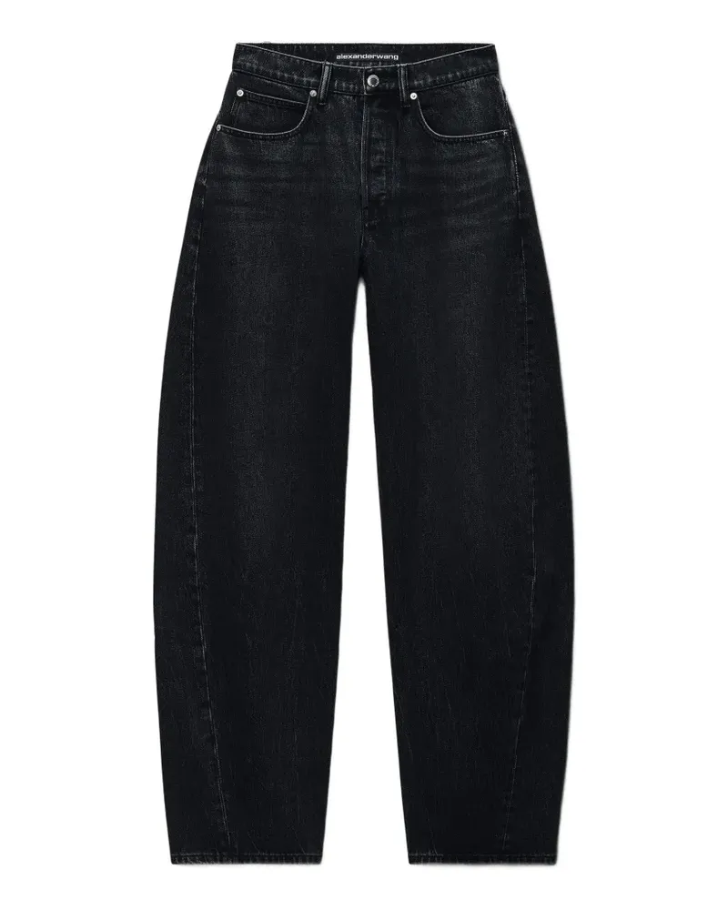 Alexander Wang Weite Jeans mit Verzierung - Grau Grau
